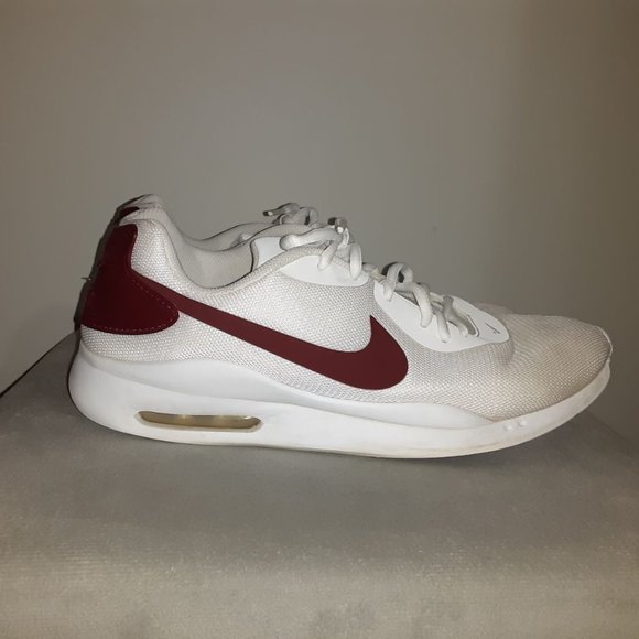 Nike Air Max Oketo Burgundy Swoosh Men's Size 10.5 - Picture 5 of 9